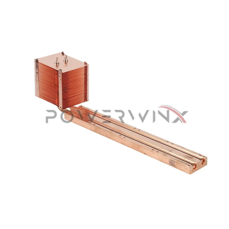 Copper Stacked fin heat sink (3)